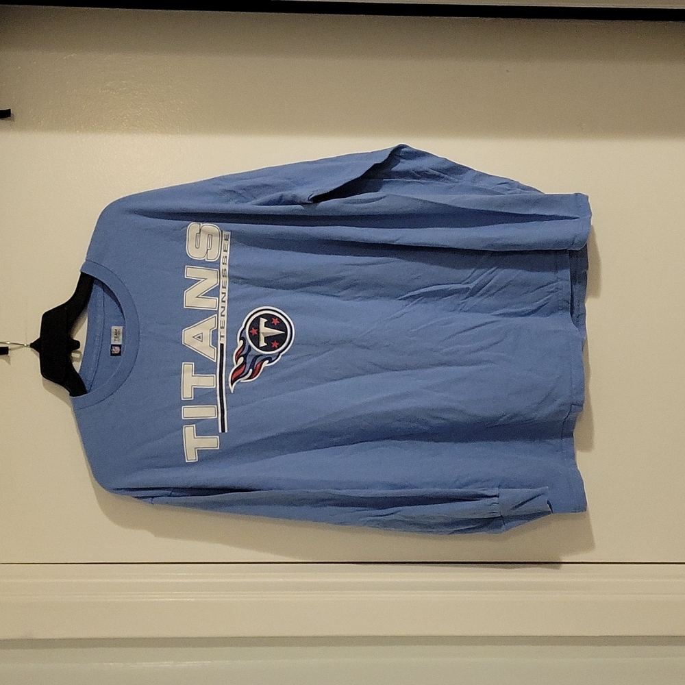 MENS NFL TENNESSEE TITANS LONG SLEEVE TSHIRT SIZE XL